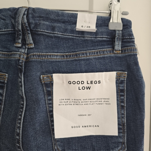 Good American Good Legs Skinny Jeans 6/28 NWT - Picture 5 of 11